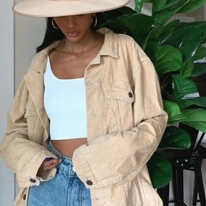 Princess Polly Western Cord Jacket